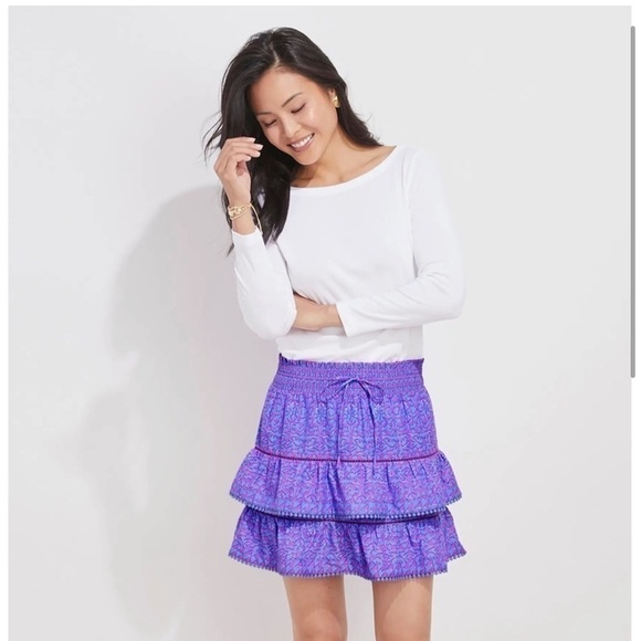 Vineyard Vines Anegada Print Skirt NWT - Picture 5 of 15